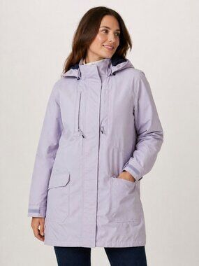 Lands' End Lavender / Purple Women’s Squall Waterproof Insulated Parka
